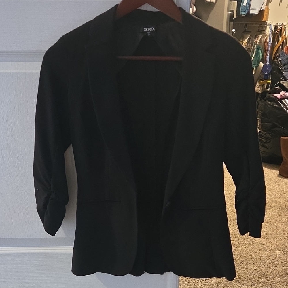 XOXO Classic Black Women's Blazer